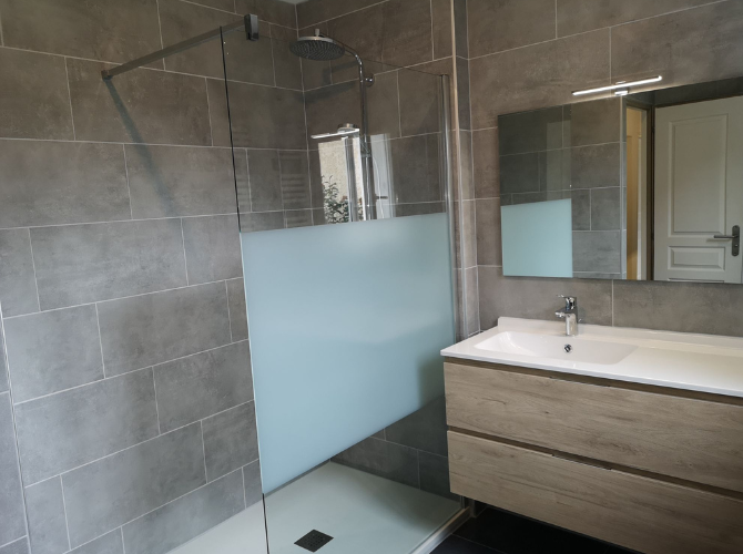 rénovation d'une salle de bain à Tarbes